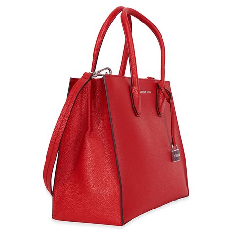 michael kors large red handbag|Michael Kors close out totes.